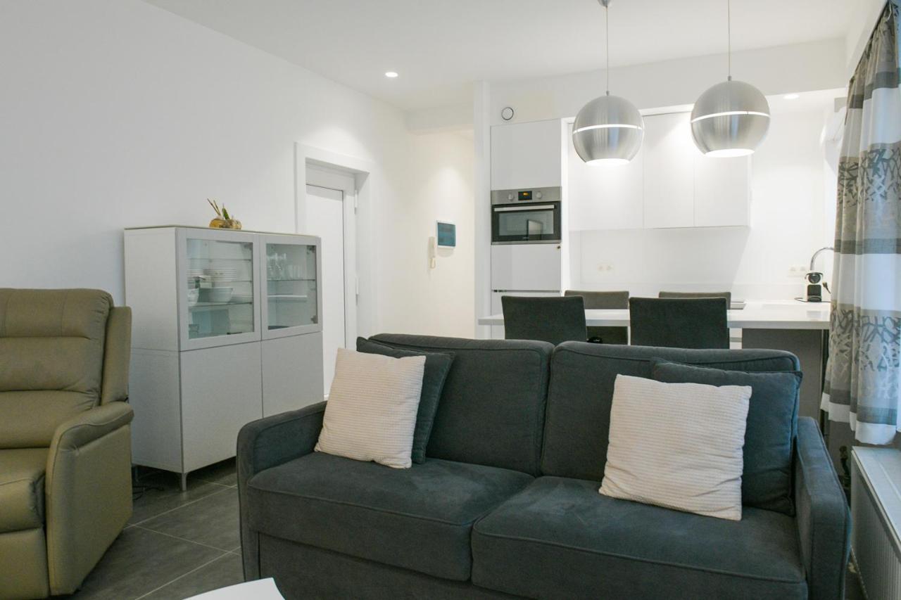 Modern Gelijkvloers Gezinsappartement Knokke-Heist Buitenkant foto