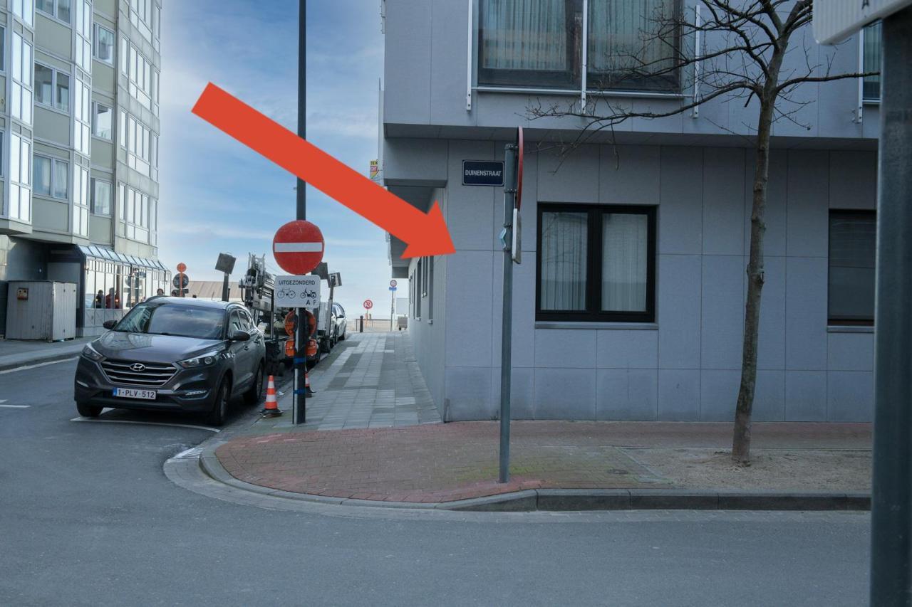 Modern Gelijkvloers Gezinsappartement Knokke-Heist Buitenkant foto